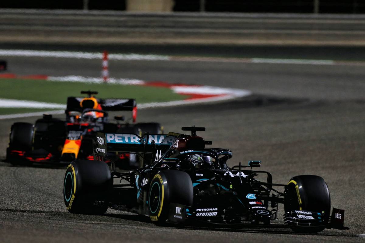 Lewis Hamilton (GBR) Mercedes AMG F1 W11. 29.11.2020. Formula 1 World Championship, Rd 15, Bahrain Grand Prix