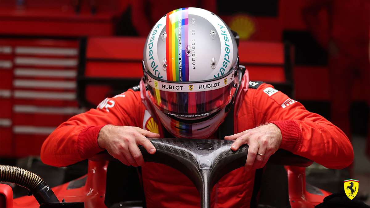 <div>Vettel to auction off special ‘Diversity’ helmet</div>