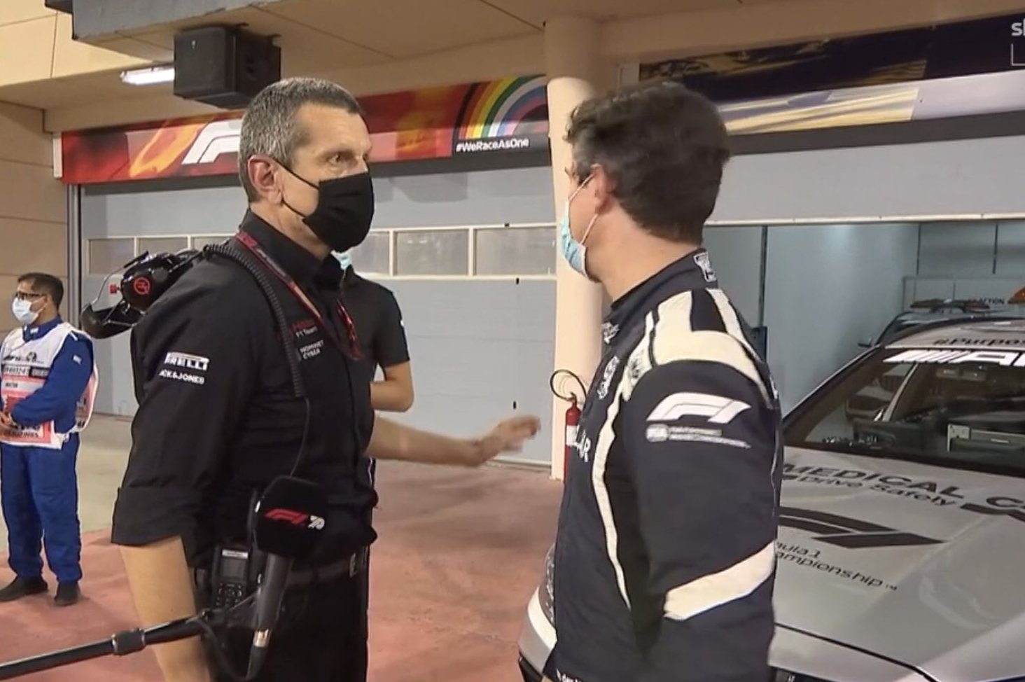 Steiner praises marshals and medical staff after Grosjean horror shunt