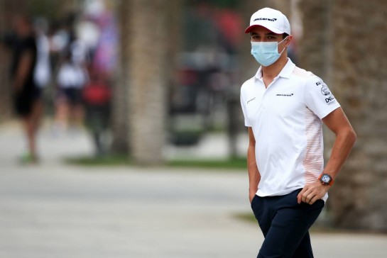 Lando Norris (GBR) McLaren.
27.11.2020. Formula 1 World Championship, Rd 15, Bahrain Grand Prix, Sakhir, Bahrain, Practice Day
- www.xpbimages.com, EMail: requests@xpbimages.com &copy; Copyright: Charniaux / XPB Images