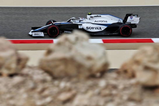 Nicholas Latifi (CDN) Williams Racing FW43.
27.11.2020. Formula 1 World Championship, Rd 15, Bahrain Grand Prix, Sakhir, Bahrain, Practice Day
- www.xpbimages.com, EMail: requests@xpbimages.com &copy; Copyright: Moy / XPB Images