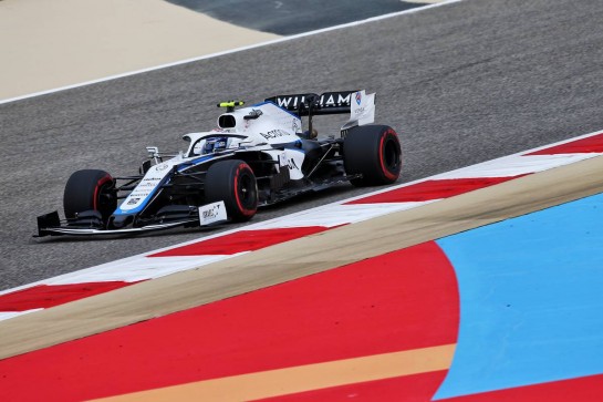 Nicholas Latifi (CDN) Williams Racing FW43.
27.11.2020. Formula 1 World Championship, Rd 15, Bahrain Grand Prix, Sakhir, Bahrain, Practice Day
- www.xpbimages.com, EMail: requests@xpbimages.com &copy; Copyright: Moy / XPB Images