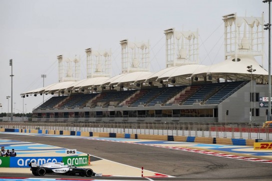 Nicholas Latifi (CDN) Williams Racing FW43.
27.11.2020. Formula 1 World Championship, Rd 15, Bahrain Grand Prix, Sakhir, Bahrain, Practice Day
- www.xpbimages.com, EMail: requests@xpbimages.com &copy; Copyright: Batchelor / XPB Images