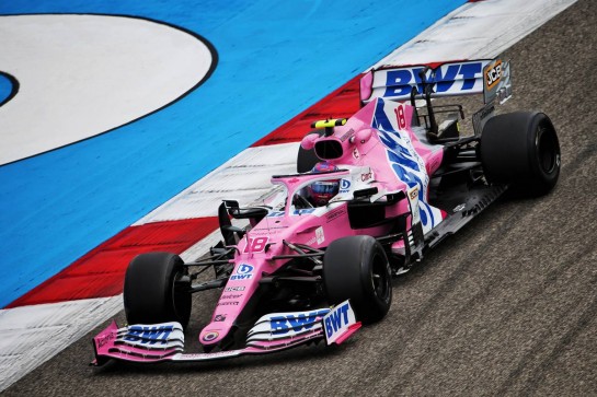 Lance Stroll (CDN) Racing Point F1 Team RP20.
27.11.2020. Formula 1 World Championship, Rd 15, Bahrain Grand Prix, Sakhir, Bahrain, Practice Day
- www.xpbimages.com, EMail: requests@xpbimages.com &copy; Copyright: Batchelor / XPB Images