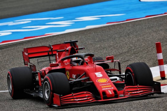 Sebastian Vettel (GER) Ferrari SF1000.
27.11.2020. Formula 1 World Championship, Rd 15, Bahrain Grand Prix, Sakhir, Bahrain, Practice Day
- www.xpbimages.com, EMail: requests@xpbimages.com &copy; Copyright: Batchelor / XPB Images