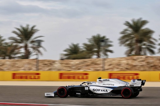 Nicholas Latifi (CDN) Williams Racing FW43.
28.11.2020. Formula 1 World Championship, Rd 15, Bahrain Grand Prix, Sakhir, Bahrain, Qualifying Day.
- www.xpbimages.com, EMail: requests@xpbimages.com &copy; Copyright: Batchelor / XPB Images