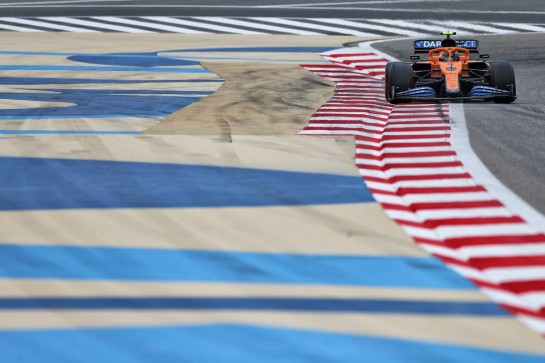 Lando Norris (GBR) McLaren MCL35.
28.11.2020. Formula 1 World Championship, Rd 15, Bahrain Grand Prix, Sakhir, Bahrain, Qualifying Day.
- www.xpbimages.com, EMail: requests@xpbimages.com &copy; Copyright: Moy / XPB Images