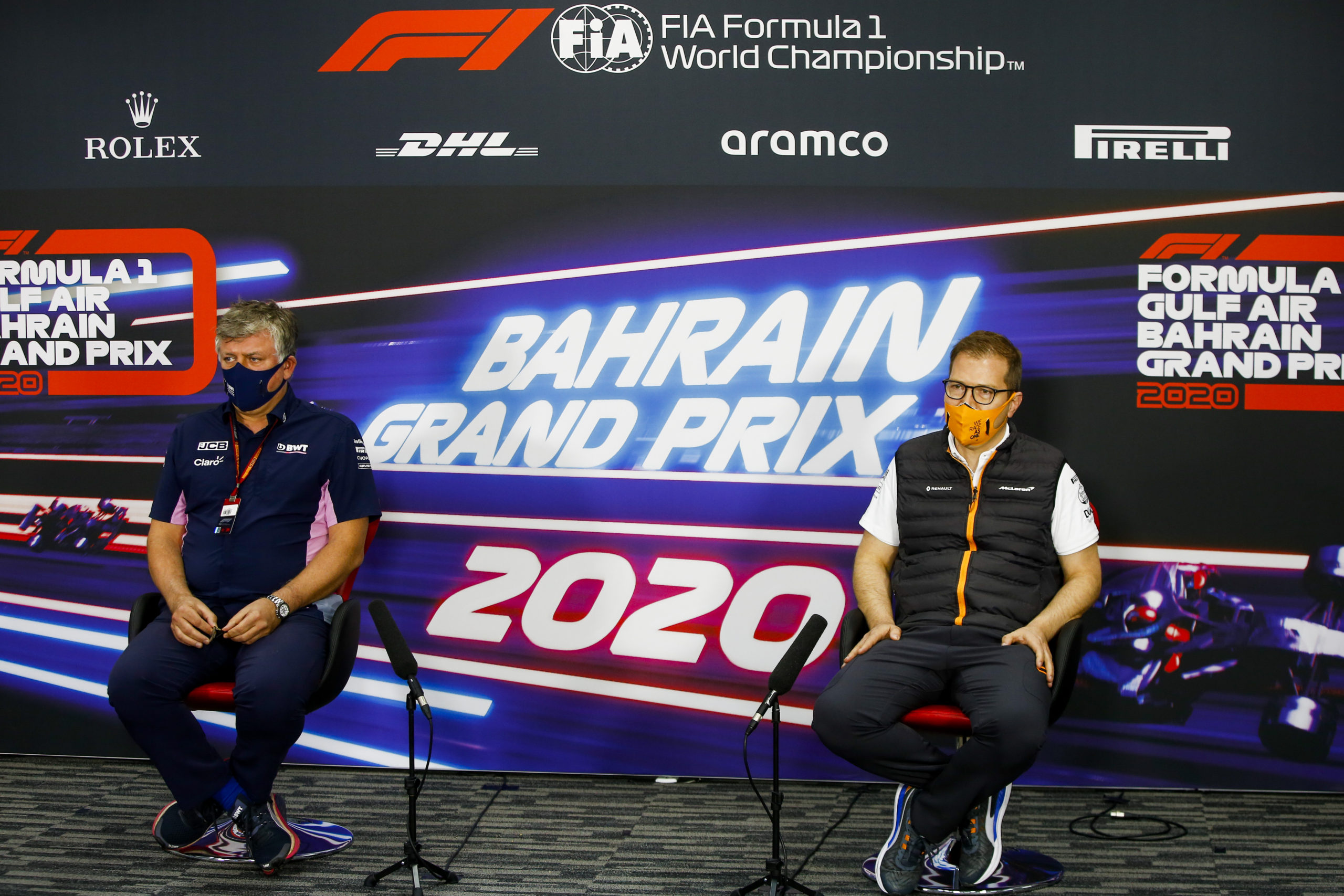F1 – 2020 BAHRAIN GRAND PRIX – FRIDAY PRESS CONFERENCE