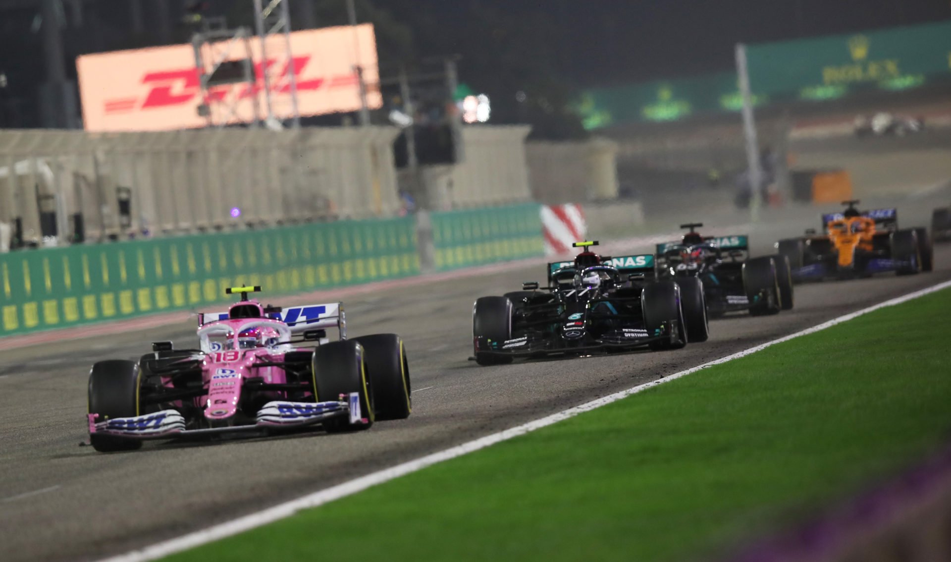 Mercedes chases racing point at the Sakhir Grand Prix