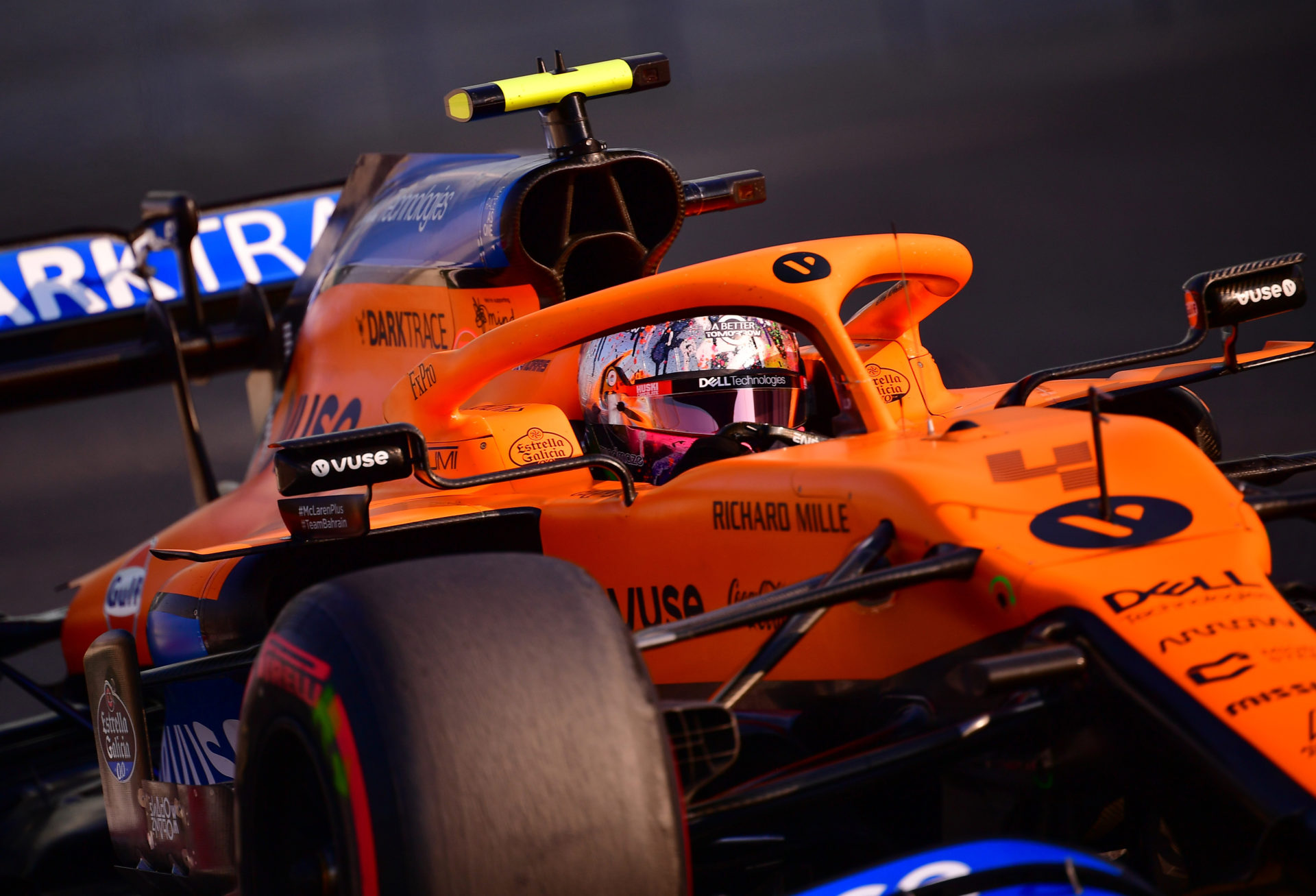Lando Norris at Abu dhabi