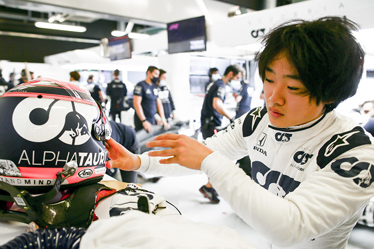 Tsunoda dazed by power and downforce of 2020 car