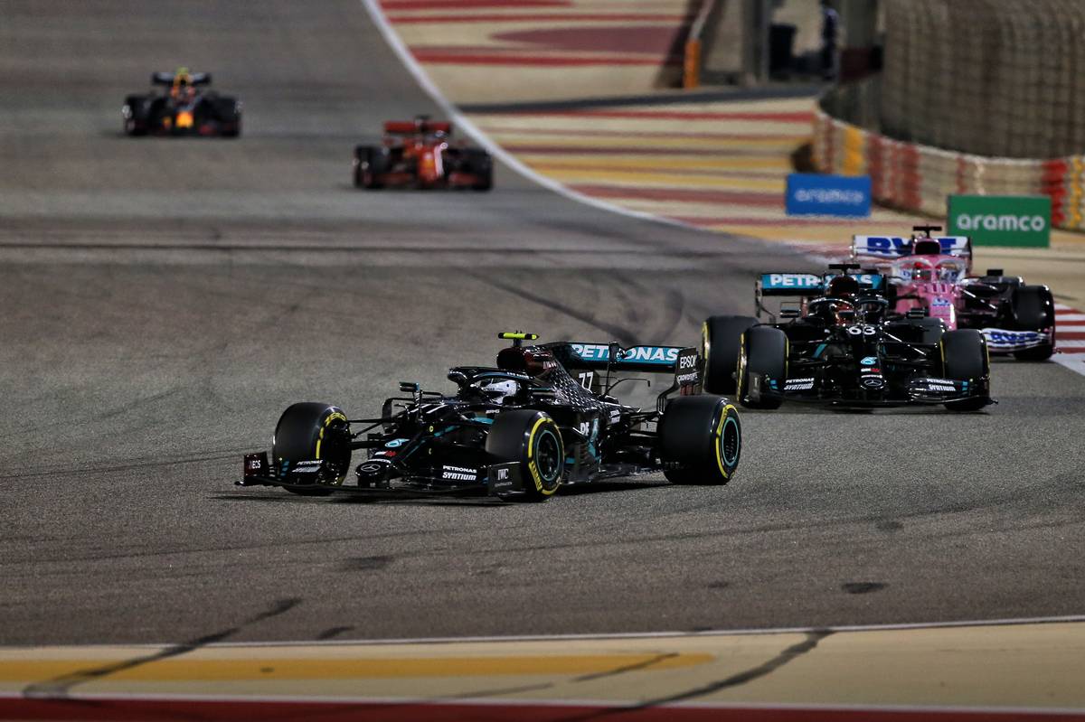 Valtteri Bottas (FIN) Mercedes AMG F1 W11.