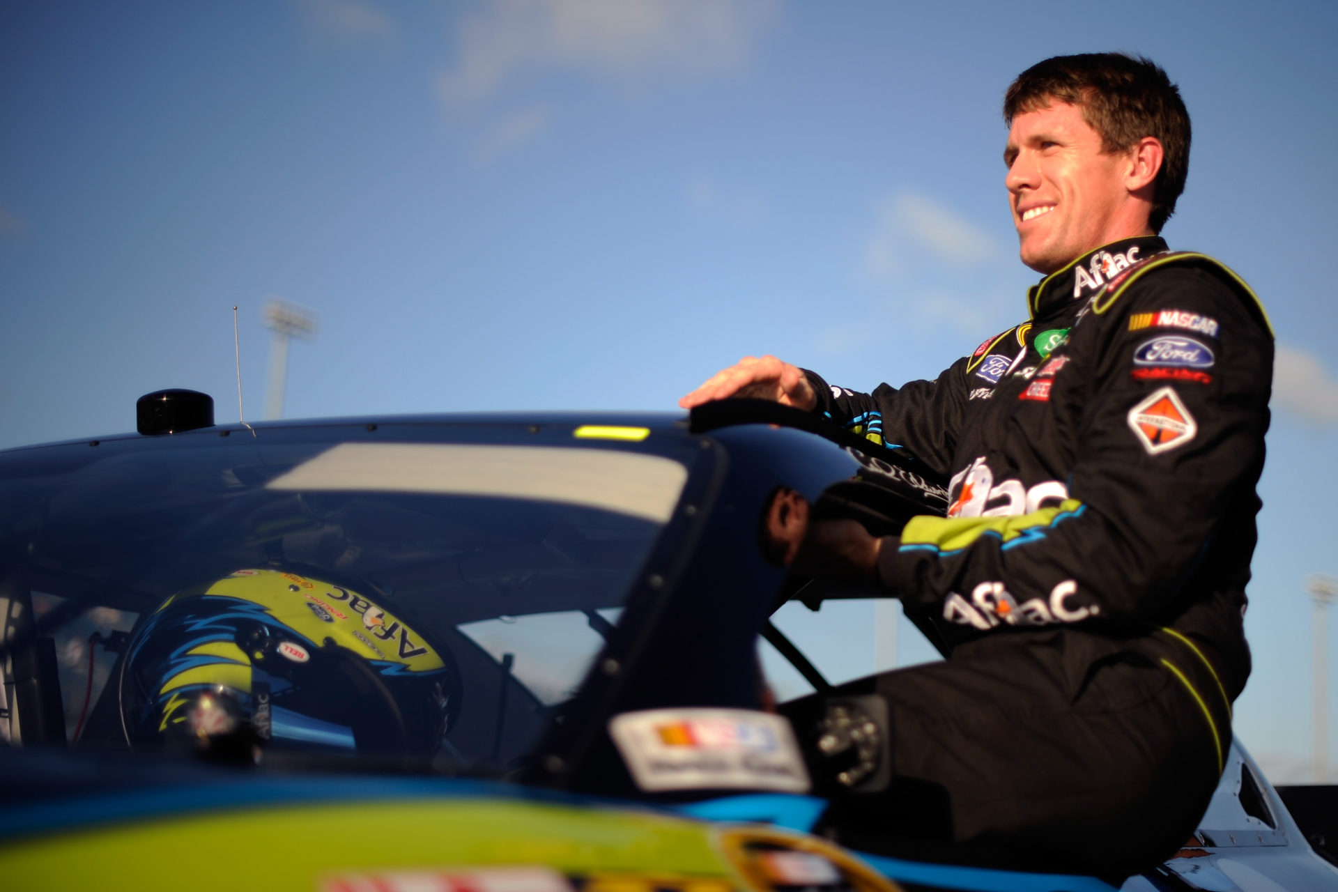 Carl Edwards during the NASCAR Cup Series