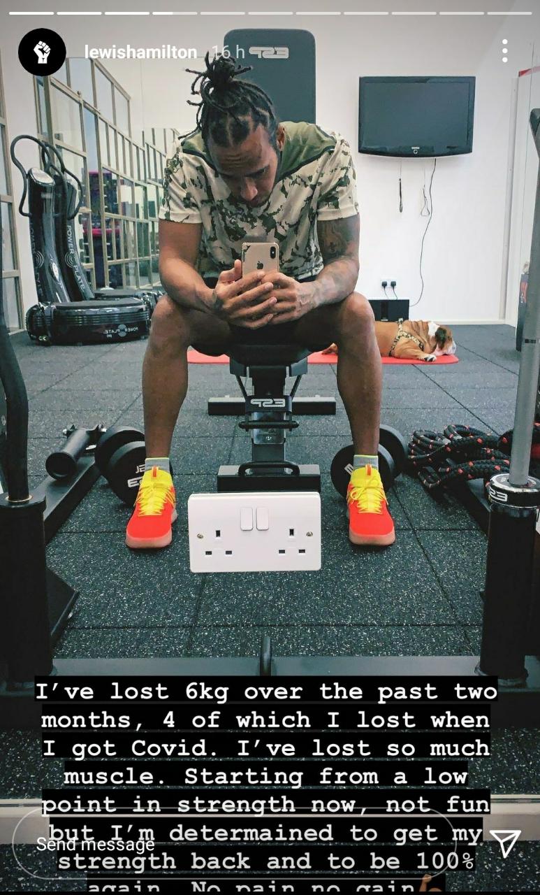 Lewis Hamilton Vows to Be ‘100% Again’ After Revealing Worrying Weight Loss During COVID
