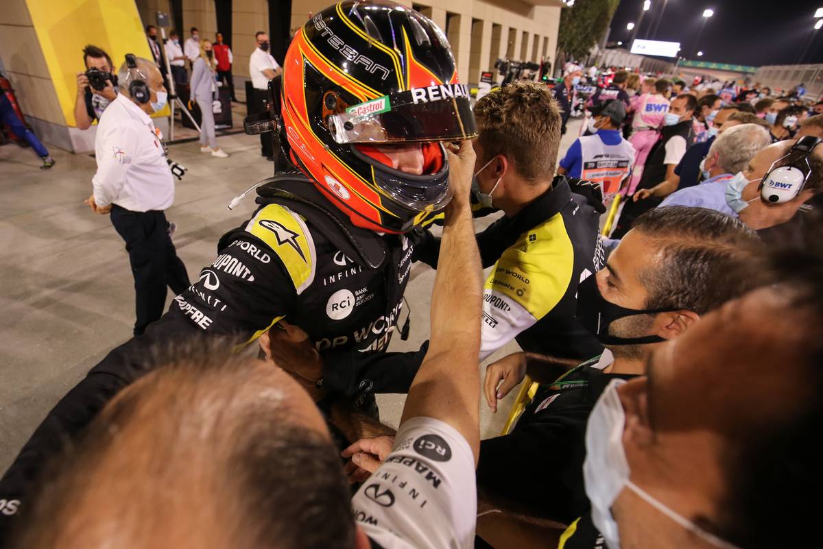 Ocon in tears after proving himself with podium finish