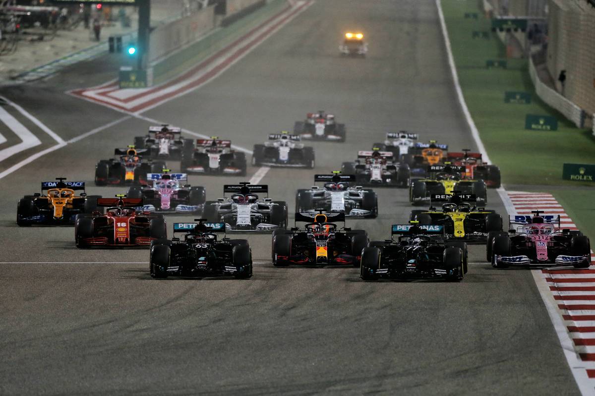 Perez takes maiden win after Mercedes pit stop disaster
