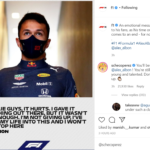 Sergio Perez Consoles an Emotional Albon Over Losing Red Bull Seat