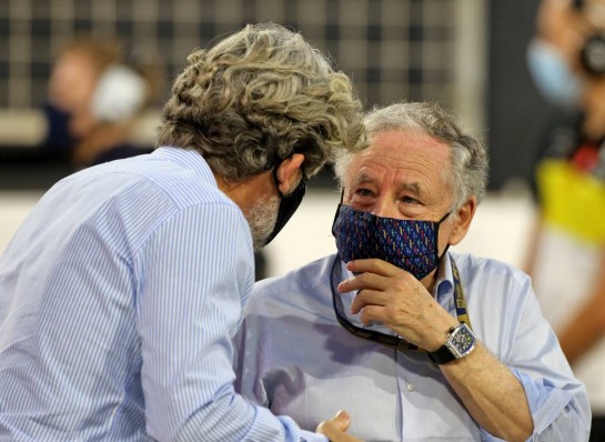 Jean Todt (FRA) FIA President on the grid.
29.11.2020. Formula 1 World Championship, Rd 15, Bahrain Grand Prix, Sakhir, Bahrain, Race Day.
- www.xpbimages.com, EMail: requests@xpbimages.com &copy; Copyright: Moy / XPB Images