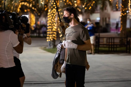 Romain Grosjean (FRA) Haas F1 Team.
03.12.2020. Formula 1 World Championship, Rd 16, Sakhir Grand Prix, Sakhir, Bahrain, Preparation Day.
- www.xpbimages.com, EMail: requests@xpbimages.com © Copyright: Bearne / XPB Images