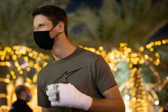 Romain Grosjean (FRA) Haas F1 Team.
03.12.2020. Formula 1 World Championship, Rd 16, Sakhir Grand Prix, Sakhir, Bahrain, Preparation Day.
- www.xpbimages.com, EMail: requests@xpbimages.com © Copyright: Bearne / XPB Images