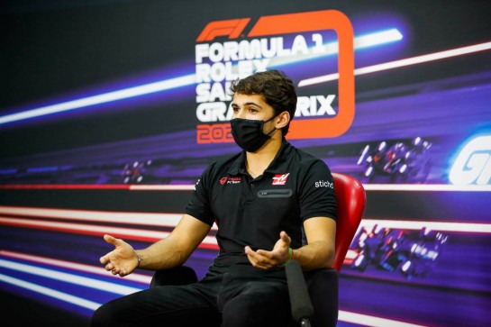 Pietro Fittipaldi (BRA) Haas F1 Team in the FIA Press Conference.
03.12.2020. Formula 1 World Championship, Rd 16, Sakhir Grand Prix, Sakhir, Bahrain, Preparation Day.
- www.xpbimages.com, EMail: requests@xpbimages.com © Copyright: FIA Pool Image for Editorial Use Only
