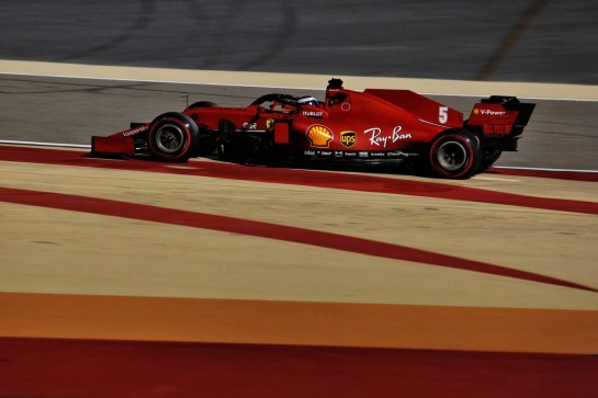 Sebastian Vettel (GER) Ferrari SF1000.
04.12.2020. Formula 1 World Championship, Rd 16, Sakhir Grand Prix, Sakhir, Bahrain, Practice Day
- www.xpbimages.com, EMail: requests@xpbimages.com © Copyright: Moy / XPB Images