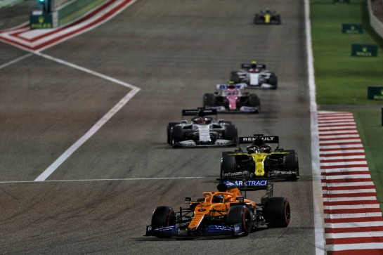 Carlos Sainz Jr (ESP) McLaren MCL35.
06.12.2020. Formula 1 World Championship, Rd 16, Sakhir Grand Prix, Sakhir, Bahrain, Race Day.
- www.xpbimages.com, EMail: requests@xpbimages.com &copy; Copyright: Moy / XPB Images