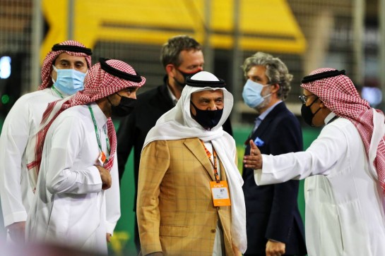 VIPs on the grid.
06.12.2020. Formula 1 World Championship, Rd 16, Sakhir Grand Prix, Sakhir, Bahrain, Race Day.
- www.xpbimages.com, EMail: requests@xpbimages.com &copy; Copyright: Moy / XPB Images