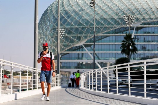 Antonio Giovinazzi (ITA) Alfa Romeo Racing.
10.12.2020. Formula 1 World Championship, Rd 17, Abu Dhabi Grand Prix, Yas Marina Circuit, Abu Dhabi, Preparation Day.
- www.xpbimages.com, EMail: requests@xpbimages.com © Copyright: Moy / XPB Images
