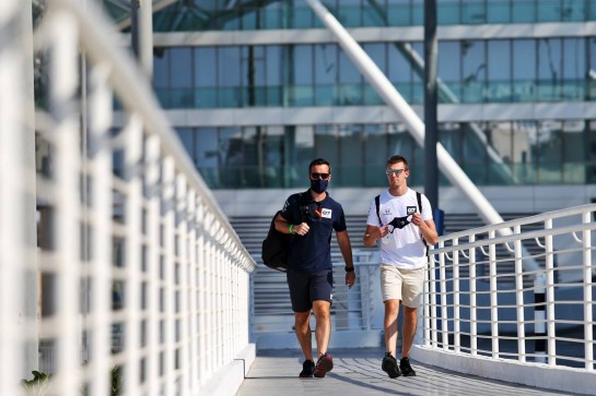 Daniil Kvyat (RUS) AlphaTauri.
10.12.2020. Formula 1 World Championship, Rd 17, Abu Dhabi Grand Prix, Yas Marina Circuit, Abu Dhabi, Preparation Day.
- www.xpbimages.com, EMail: requests@xpbimages.com © Copyright: Moy / XPB Images