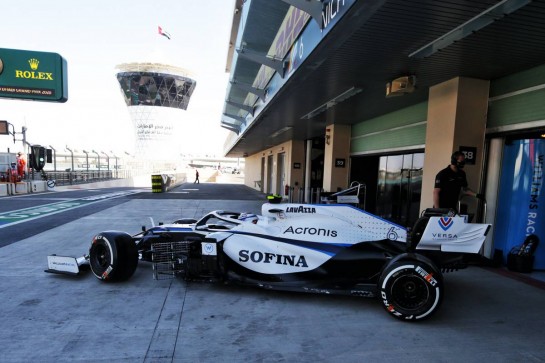 Nicholas Latifi (CDN) Williams Racing FW43.
11.12.2020. Formula 1 World Championship, Rd 17, Abu Dhabi Grand Prix, Yas Marina Circuit, Abu Dhabi, Practice Day.
- www.xpbimages.com, EMail: requests@xpbimages.com © Copyright: Bearne / XPB Images