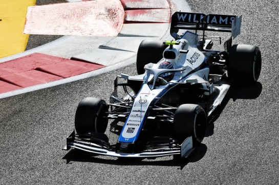 Nicholas Latifi (CDN) Williams Racing FW43.
11.12.2020. Formula 1 World Championship, Rd 17, Abu Dhabi Grand Prix, Yas Marina Circuit, Abu Dhabi, Practice Day.
- www.xpbimages.com, EMail: requests@xpbimages.com © Copyright: Moy / XPB Images