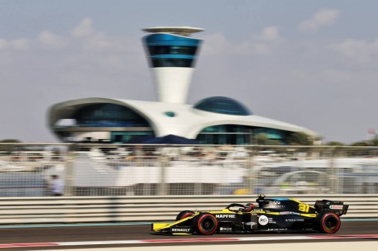 Esteban Ocon (FRA) Renault F1 Team RS20.
12.12.2020. Formula 1 World Championship, Rd 17, Abu Dhabi Grand Prix, Yas Marina Circuit, Abu Dhabi, Qualifying Day.
- www.xpbimages.com, EMail: requests@xpbimages.com &copy; Copyright: Batchelor / XPB Images