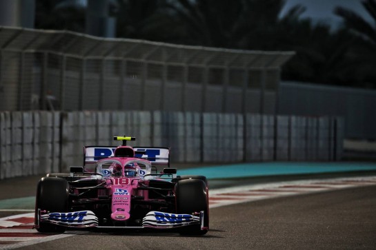 Lance Stroll (CDN) Racing Point F1 Team RP20.
12.12.2020. Formula 1 World Championship, Rd 17, Abu Dhabi Grand Prix, Yas Marina Circuit, Abu Dhabi, Qualifying Day.
- www.xpbimages.com, EMail: requests@xpbimages.com &copy; Copyright: Batchelor / XPB Images