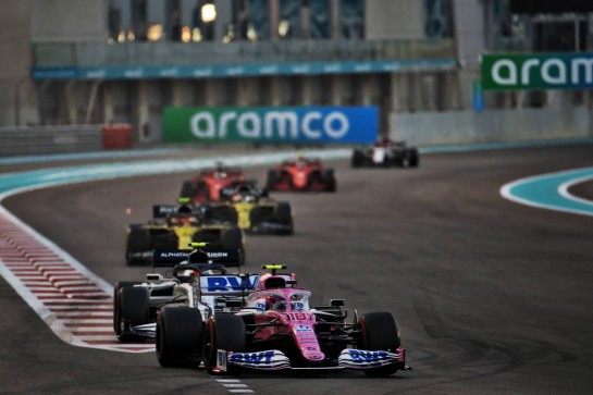 Lance Stroll (CDN) Racing Point F1 Team RP20.
13.12.2020. Formula 1 World Championship, Rd 17, Abu Dhabi Grand Prix, Yas Marina Circuit, Abu Dhabi, Race Day.
- www.xpbimages.com, EMail: requests@xpbimages.com © Copyright: Batchelor / XPB Images
