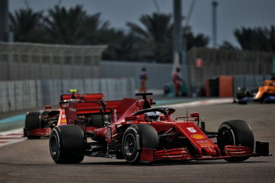 Sebastian Vettel (GER) Ferrari SF1000.
13.12.2020. Formula 1 World Championship, Rd 17, Abu Dhabi Grand Prix, Yas Marina Circuit, Abu Dhabi, Race Day.
- www.xpbimages.com, EMail: requests@xpbimages.com © Copyright: Batchelor / XPB Images