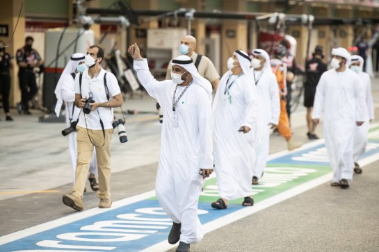 Grid guests.
13.12.2020. Formula 1 World Championship, Rd 17, Abu Dhabi Grand Prix, Yas Marina Circuit, Abu Dhabi, Race Day.
- www.xpbimages.com, EMail: requests@xpbimages.com © Copyright: Bearne / XPB Images