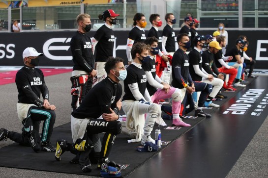 The drivers of 2020.
13.12.2020. Formula 1 World Championship, Rd 17, Abu Dhabi Grand Prix, Yas Marina Circuit, Abu Dhabi, Race Day.
- www.xpbimages.com, EMail: requests@xpbimages.com © Copyright: Batchelor / XPB Images