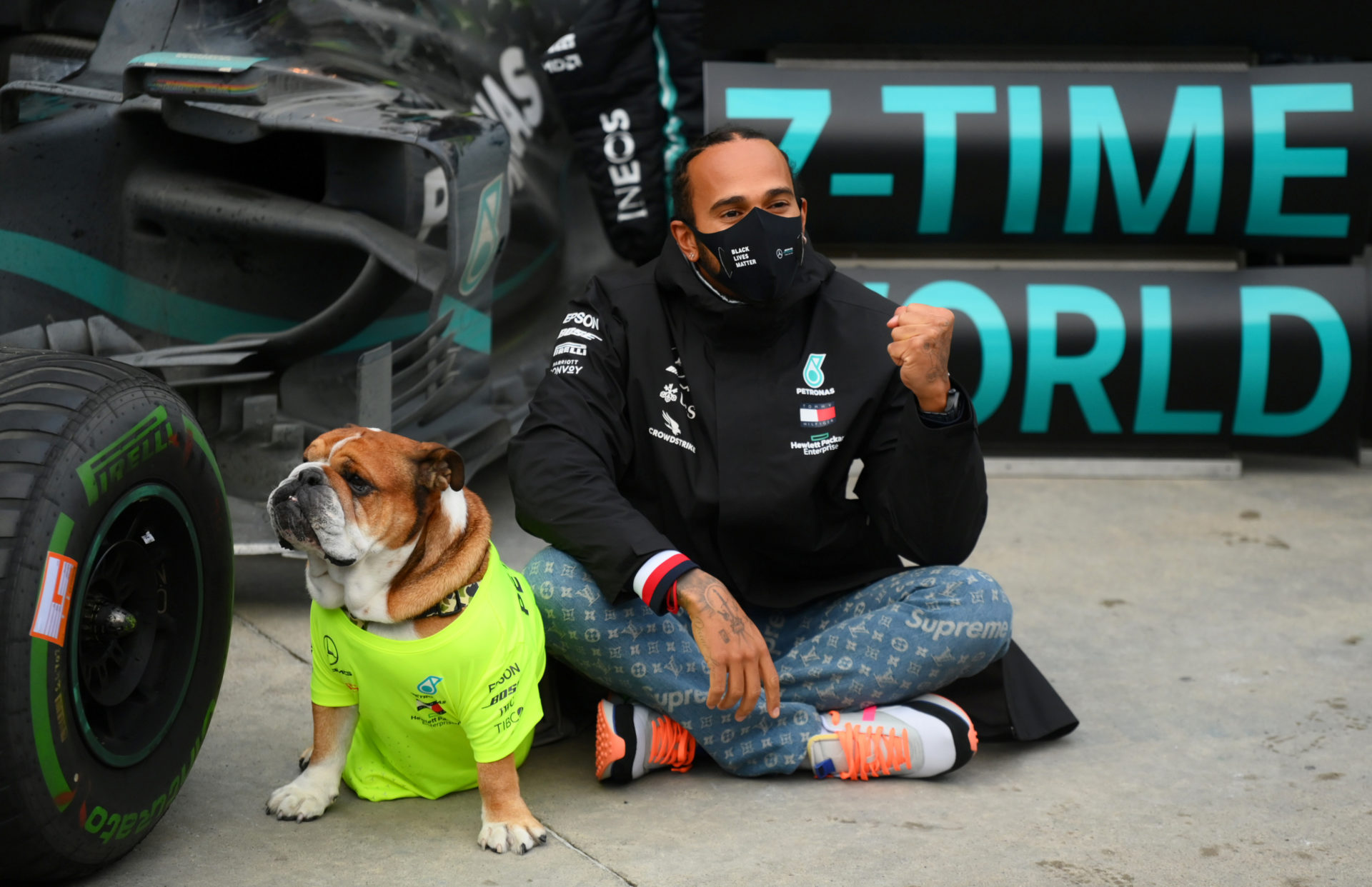 Mercedes F1 Wish Lewis Hamilton on His Birthday With a Witty Tweet