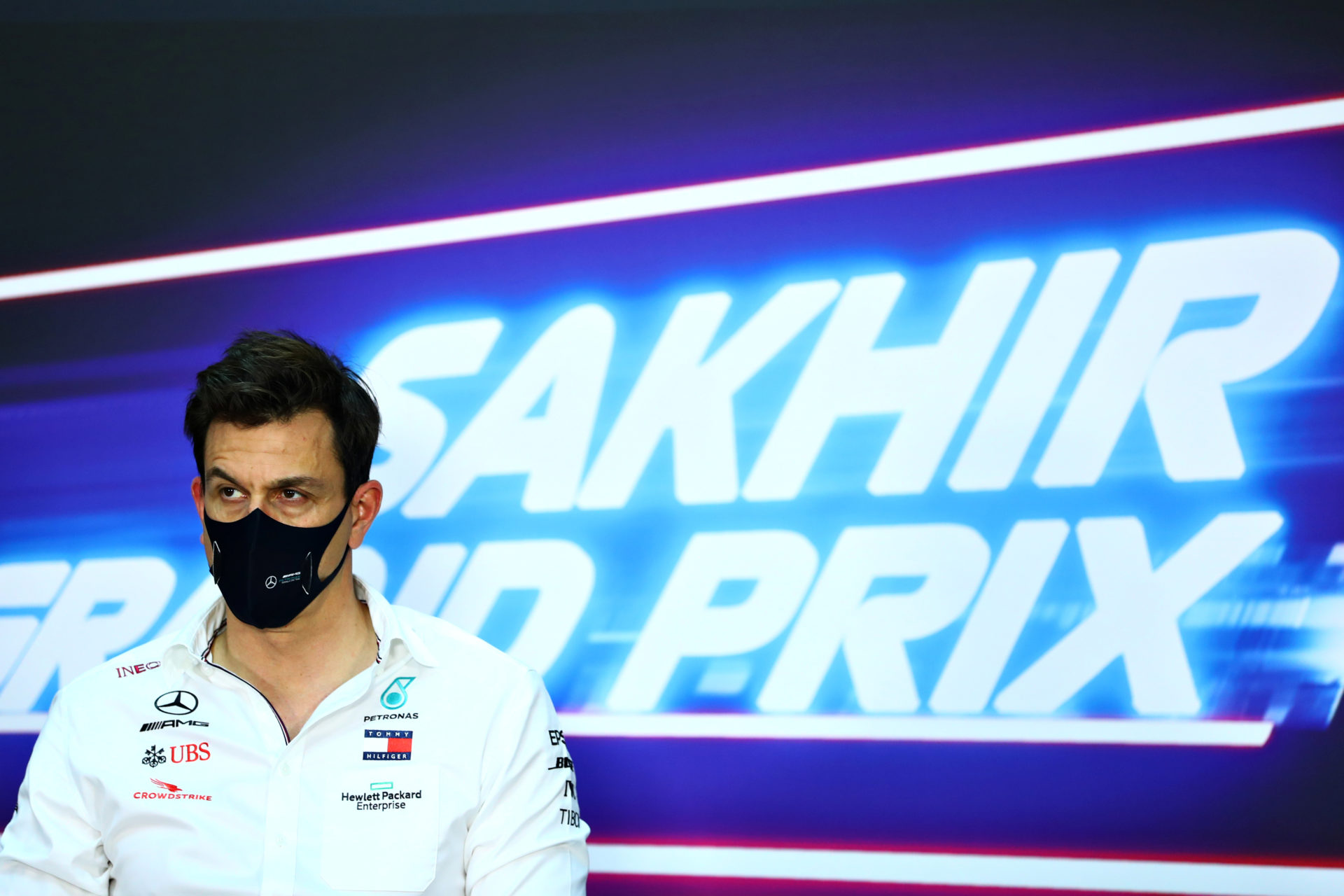 Toto Wolff at team principals press conference