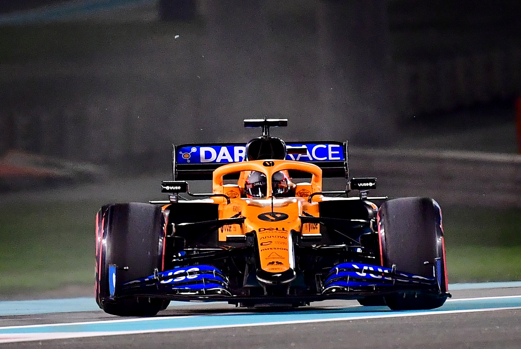 Carlos Sainz during the qualifying at Abu Dhabi GP 2020