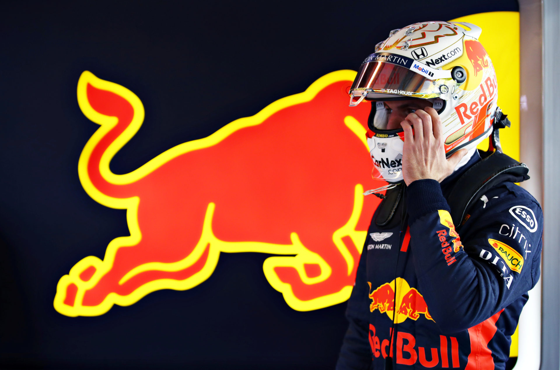 Max Verstappen ahead of the Abu Dhabi Qualifying