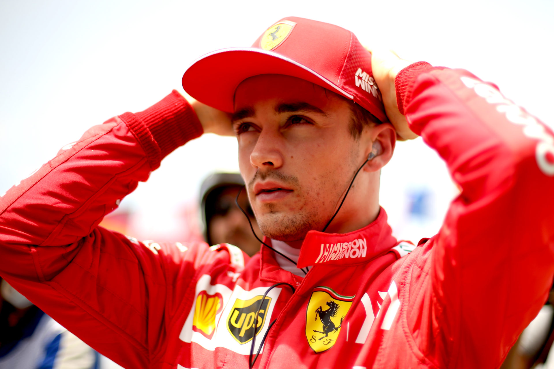 Ferrari driver Charles Leclerc