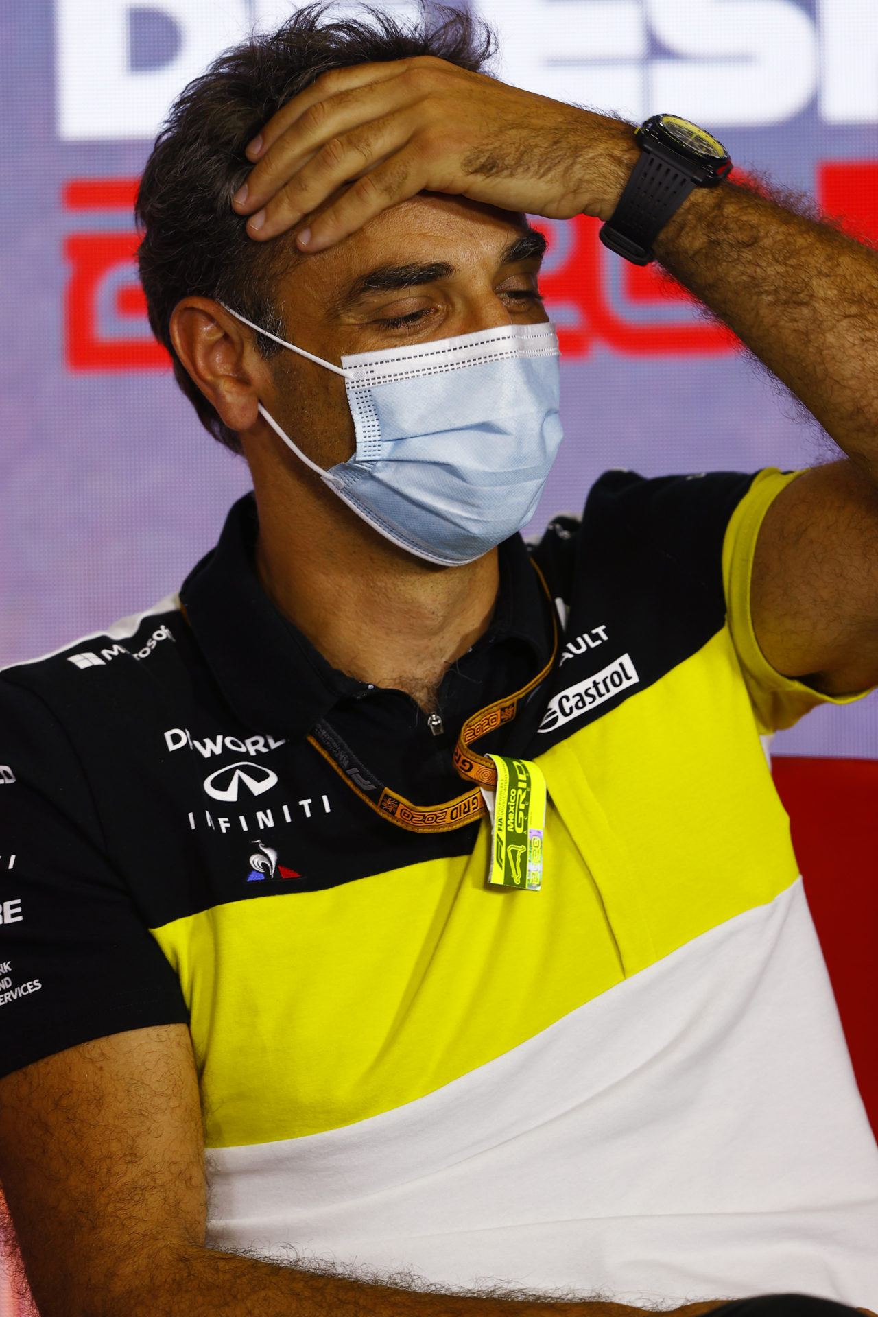 Renault F1 Team Principal Cyril Abiteboul