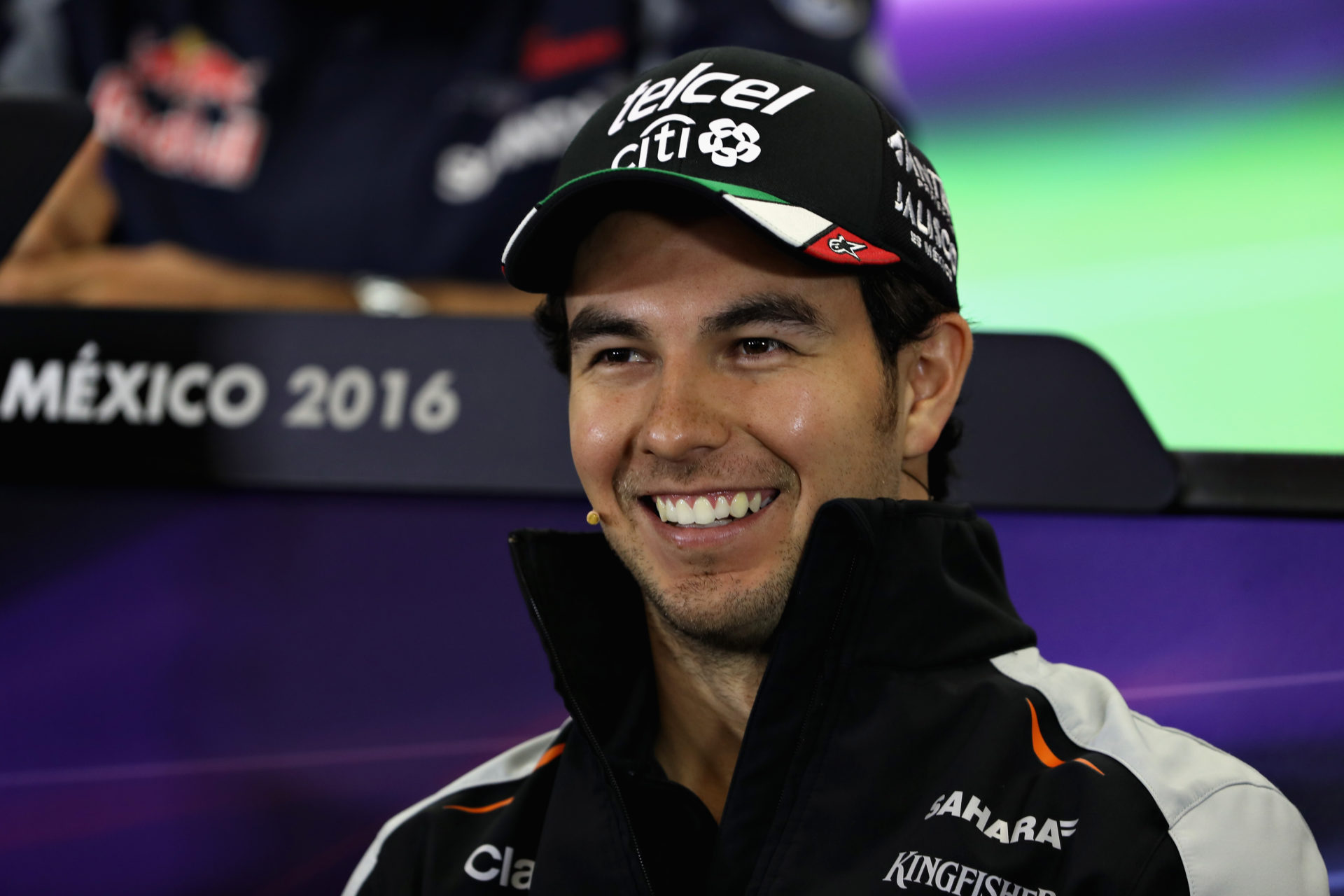 Red Bull driver Sergio Perez