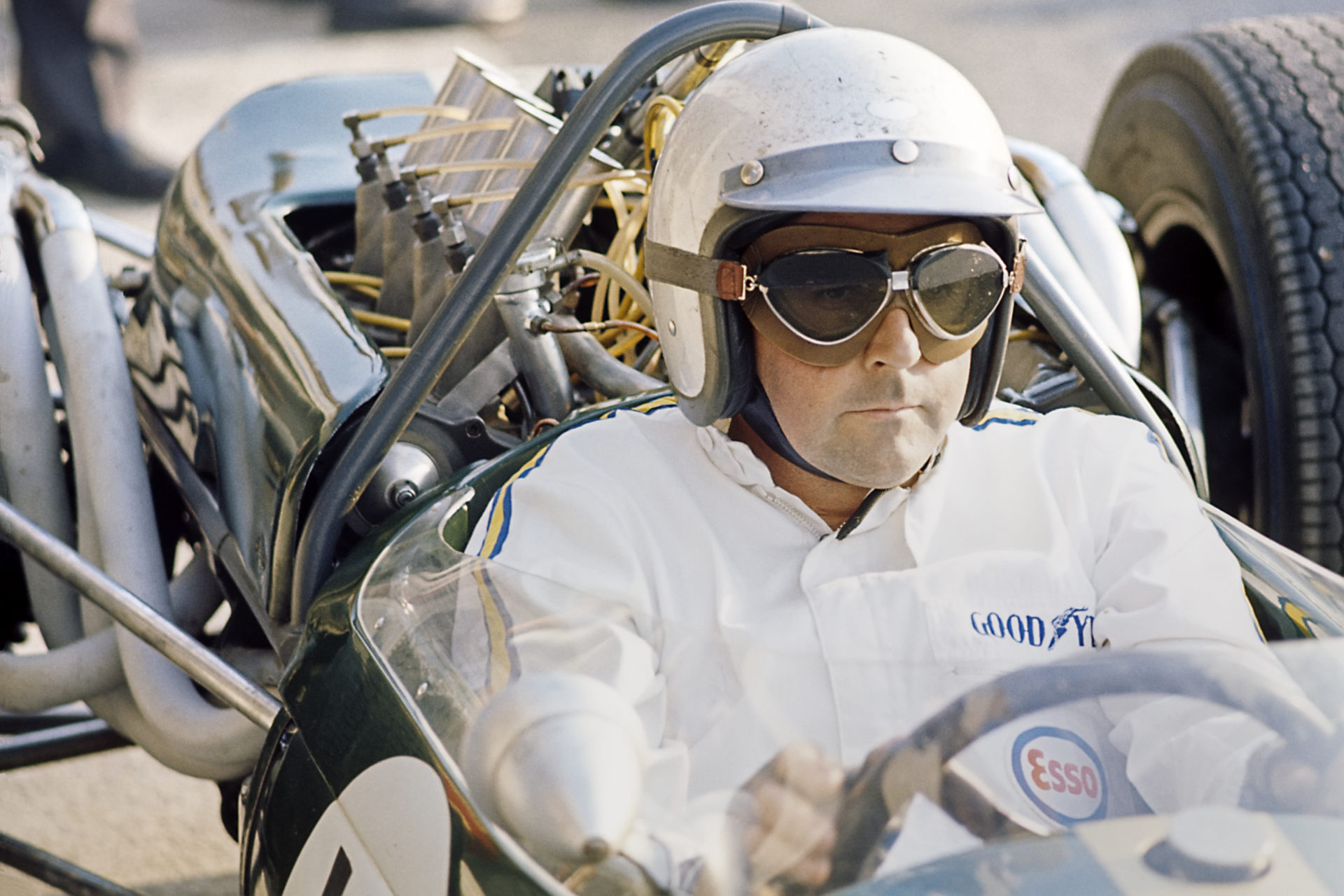 Sir Jack Brabham prior to the 1966 Grand Prix of Italy