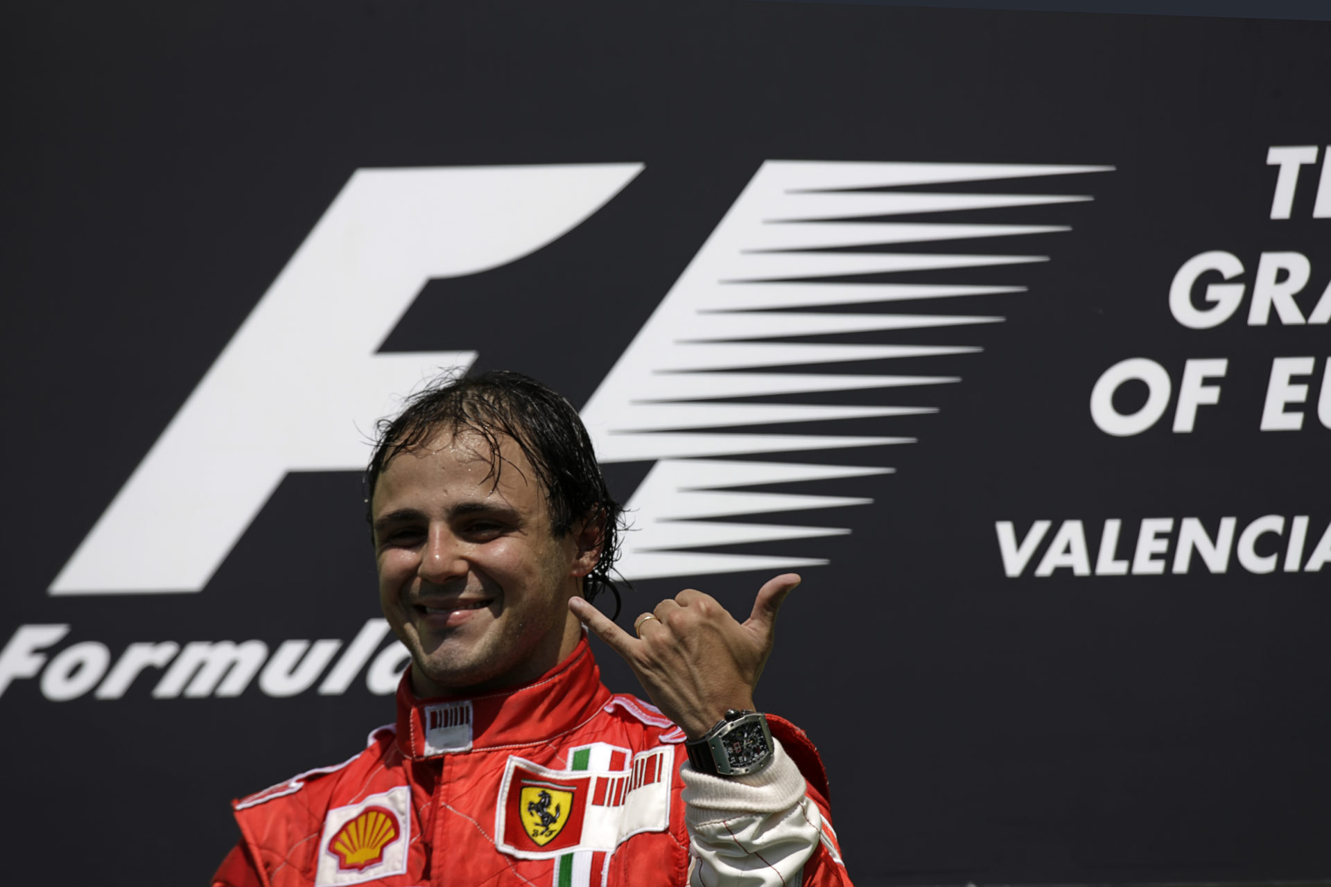 Ferrari driver Felipe Massa