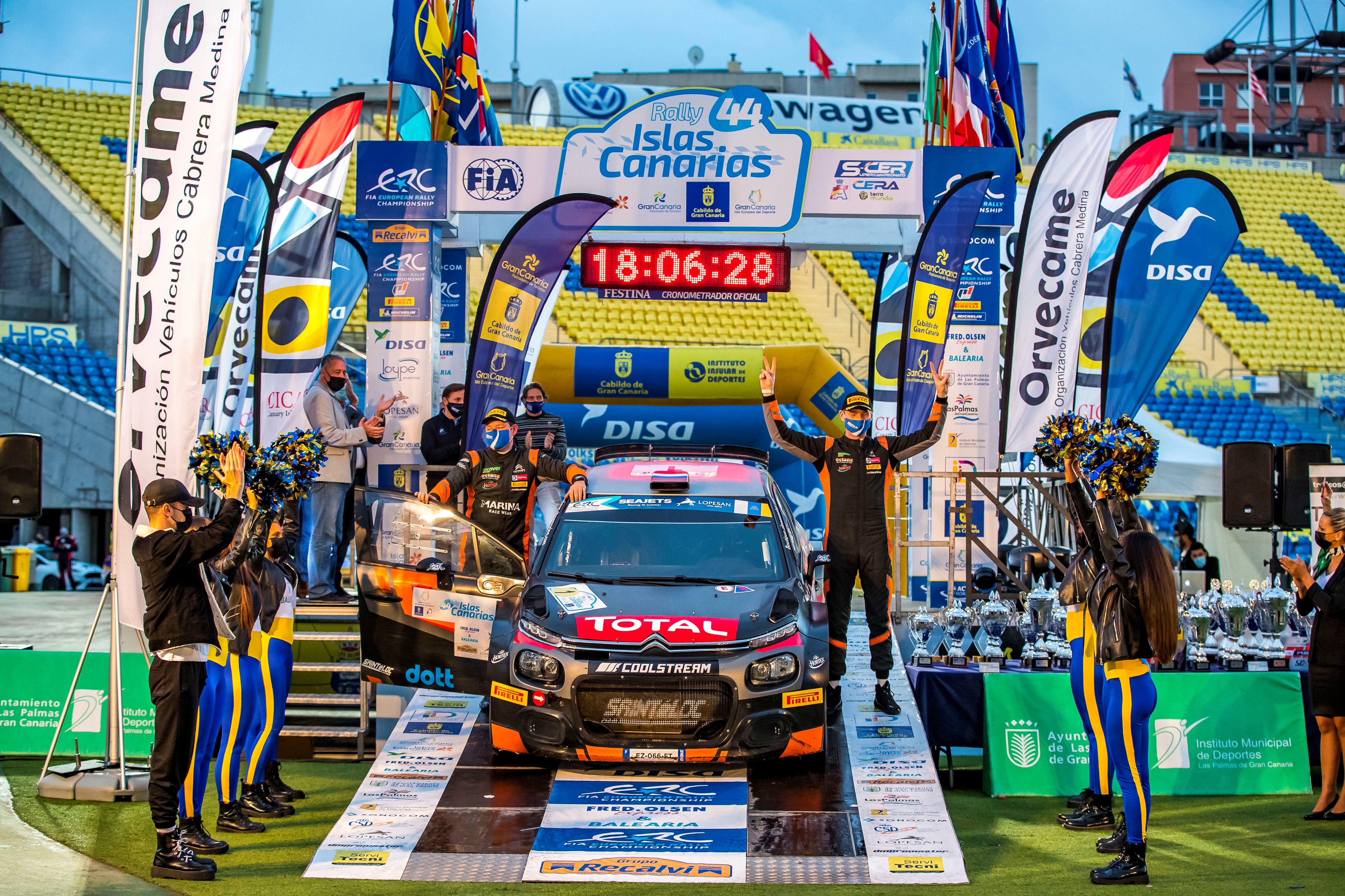 2020 ERC - Rally Islas Canarias - A. Lukyanuk / A. Arnautov (photo FIA ERC)