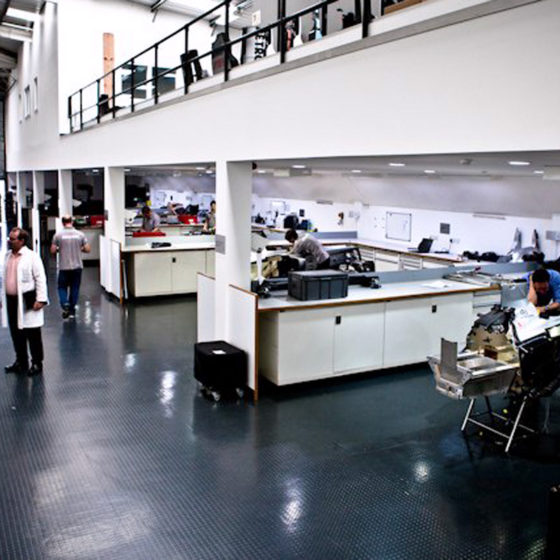 Mercedes ushers in space age upgrade of race bays