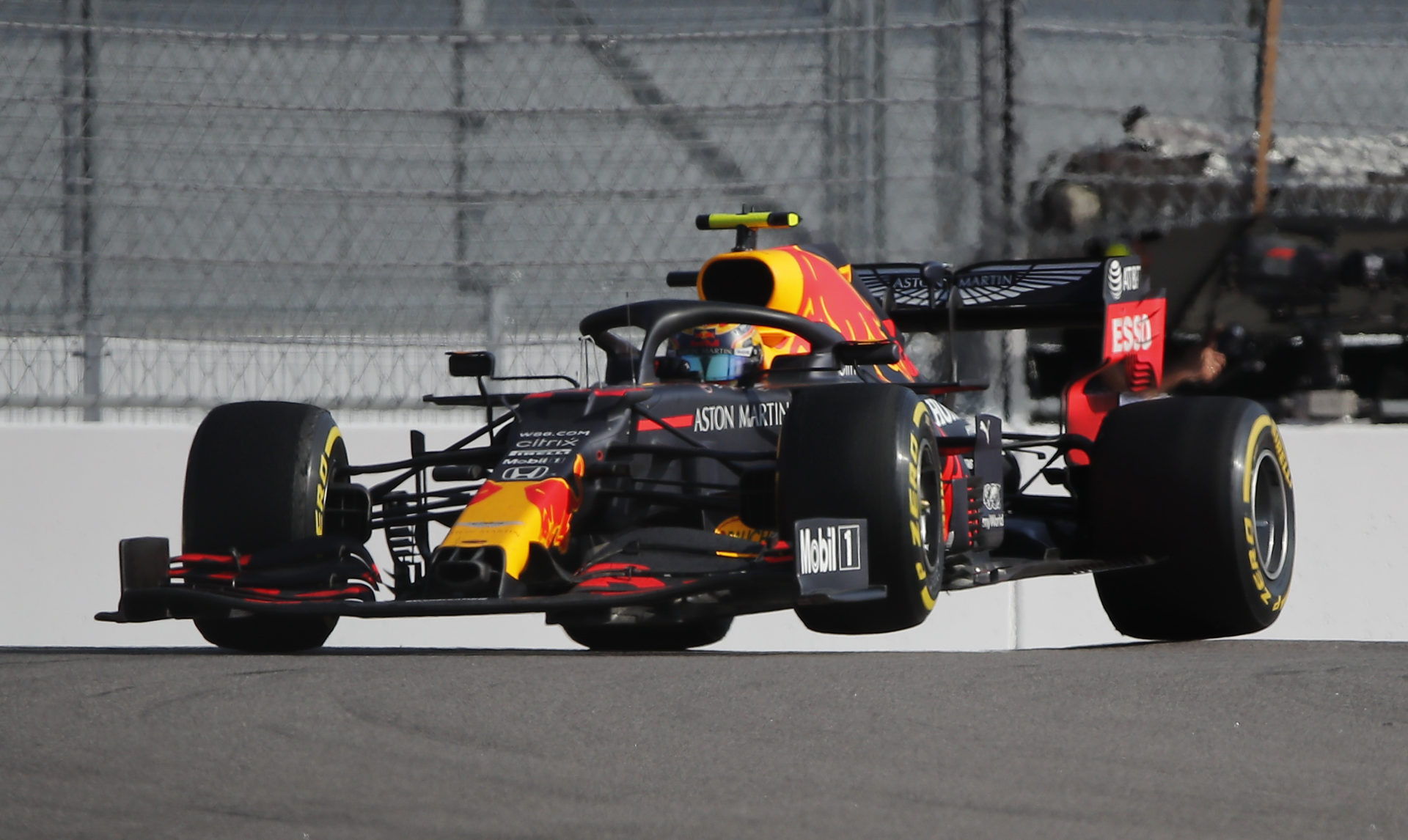 Red Bull driver Alex Albon